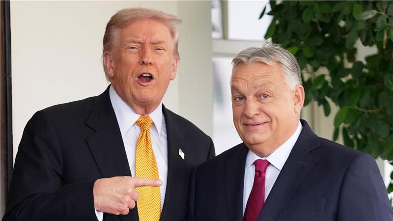 Trump und Orban sind in vielen Fragen einer Meinung.