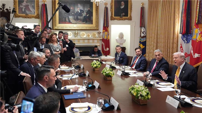 Trump und Orban sprachen über den Energiehandel. 