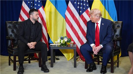 Trump und Selenskyj treffen sich am Rande der UN-Generaldebatte zu einem Gespräch. 