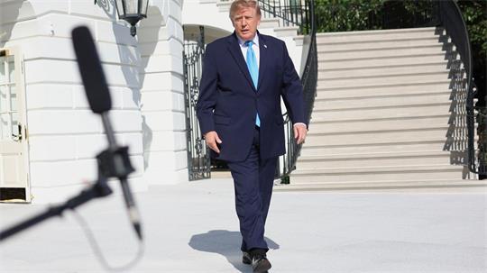 Trump verkündet den Namen seiner neuen Pressesprecherin. (Archivbild)