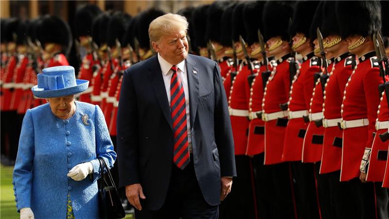Im Schatten der Epstein-Affäre: Trump heute beim König Trump war bereits 2019 zum Staatsbesuch im Vereinigten Königreich. (Archivbild)