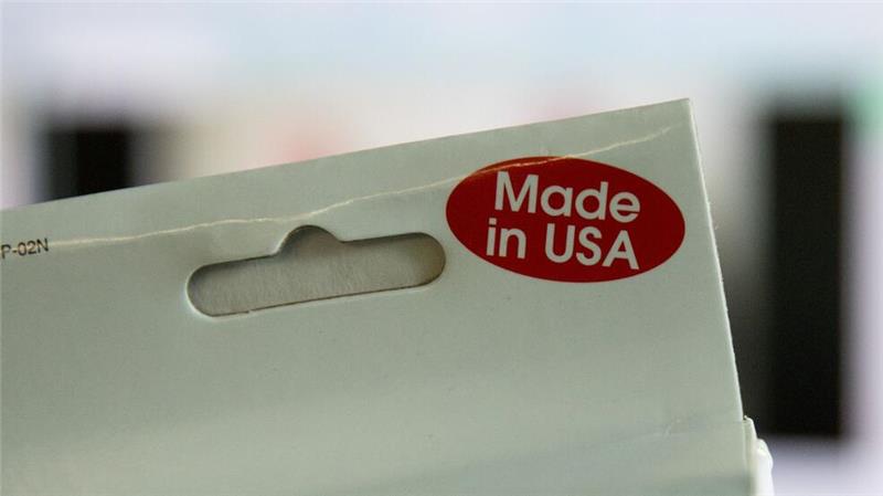 Trumps scharfes Schwert: Was Strafzölle eigentlich sind Trump will, dass in den USA mehr Produkte „Made in USA“ verkauft werden. (Symbolbild)