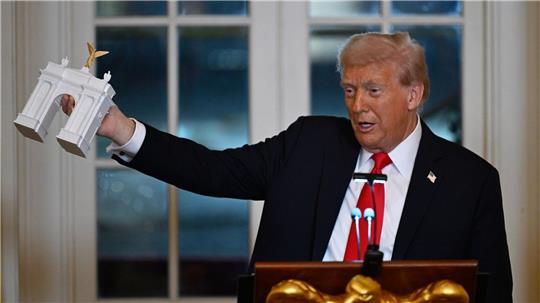 Trump will einen Riesen-Triumphbogen in Washington (Archivbild).