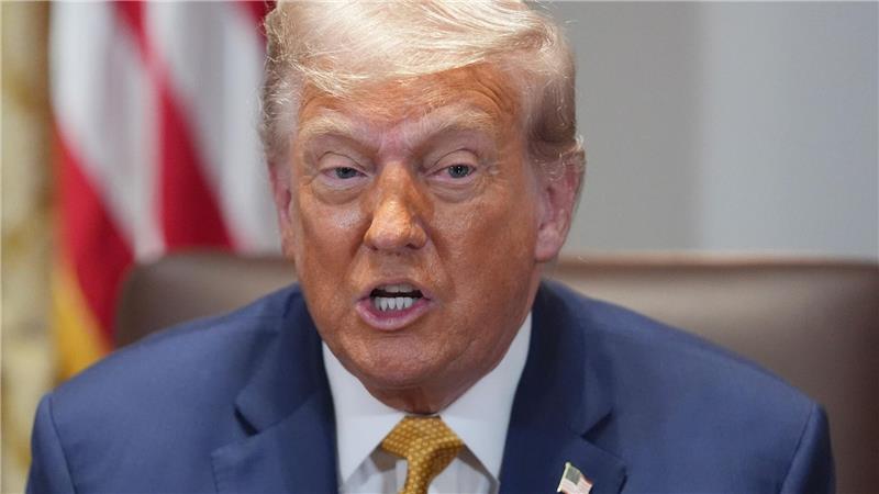 Trump wirft Putin vor, eine Menge Blödsinn zu erzählen. 