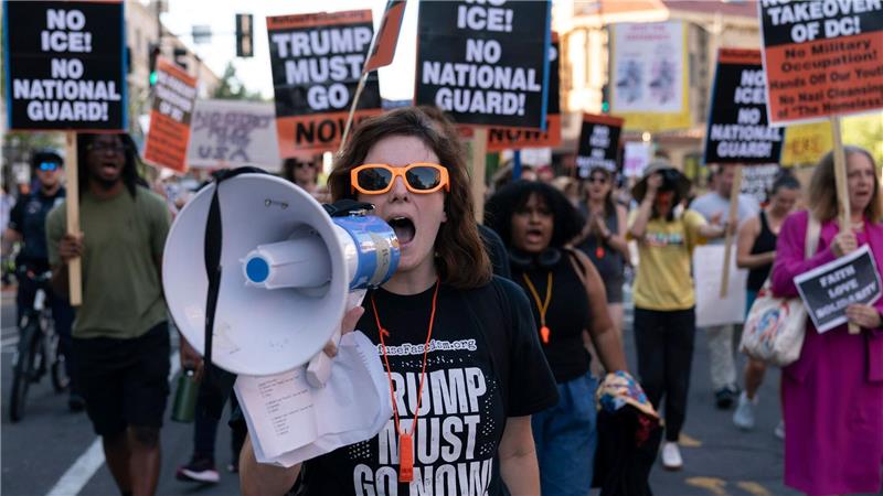 Trump will Rolle der Nationalgarde ausweiten Trumps Vorgehen ist hochumstritten und hat Proteste ausgelöst. (Archivbild)