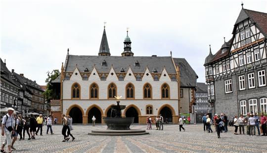 Tut Goslar zu wenig für den Erhalt seiner Welterbesubstanz? Allen 14,4 Millionen Euro hat die elf Jahre lange Sanierung des Rathauses gekostet.  Archivfoto: Stadt Goslar