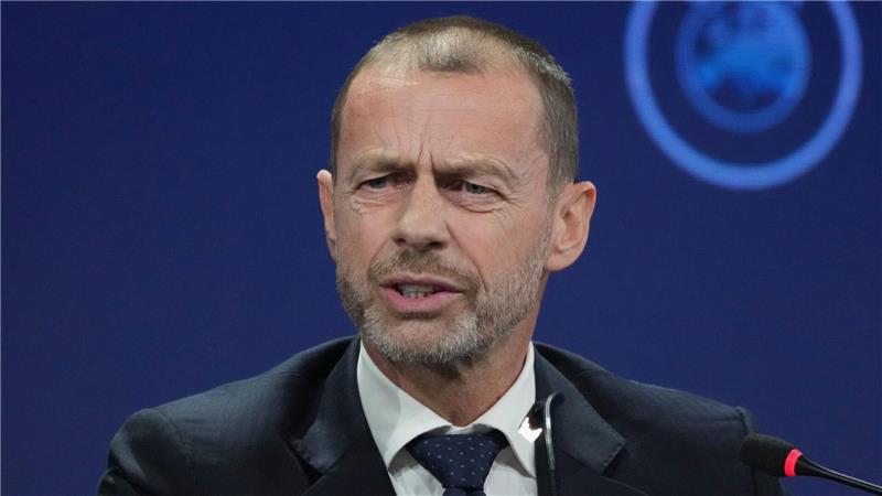 Bericht: UEFA plant Quali-Reform - Vorbild Champions League? UEFA-Präsident Aleksander Ceferin ist offen für Veränderungen. (Archivbild)