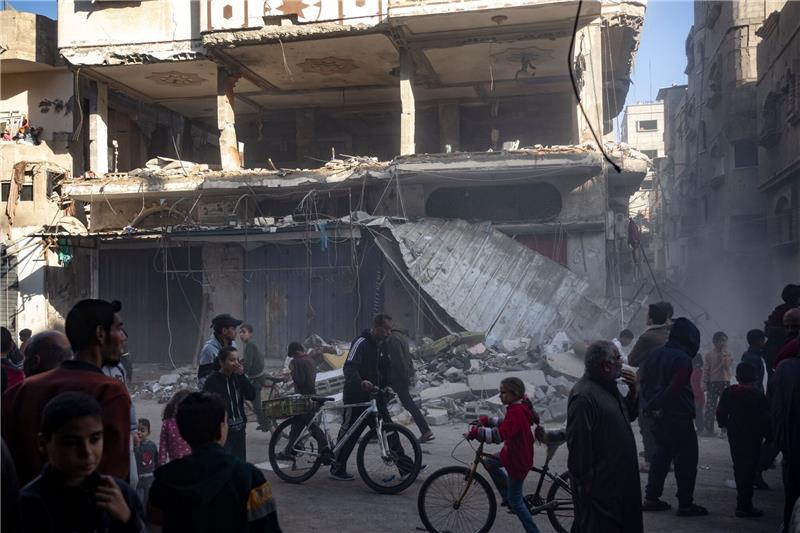 UN-Angaben zufolge hungert inzwischen die Hälfte der Bevölkerung im Gazastreifen.