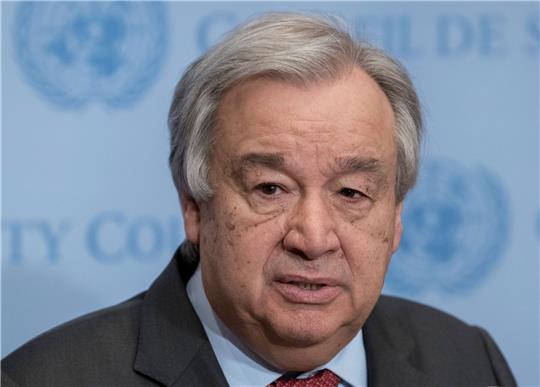 UN-Generalsekretär António Guterres.