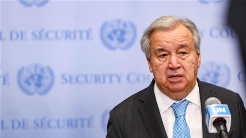 UN-Generalsekretär Guterres fordert von Israel, den Lizenzentzug für Dutzende internationale Hilfsorganisationen rückgängig zu machen. (Archivbild) 