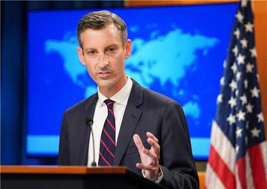 US-Außenministeriumssprecher Ned Price wirft dem Iran «Scheinprozesse» vor.