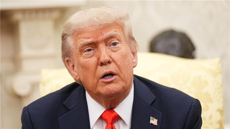 US-Präsident Donald Trump löst mit Zollstreitigkeiten politische Konflikte aus. (Archivbild)