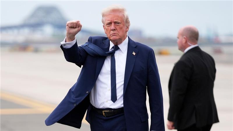 US-Präsident Donald Trump überzog den amerikanischen Papst mit einer Schimpftirade. (Archivbild)