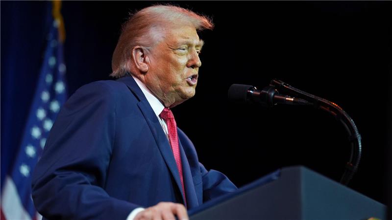 US-Präsident Donald Trump will US-Rüstungs- und Verteidigungsunternehmen erstmal keine Dividendenausschüttungen und Aktienrückkäufe erlauben. (Archivfoto)