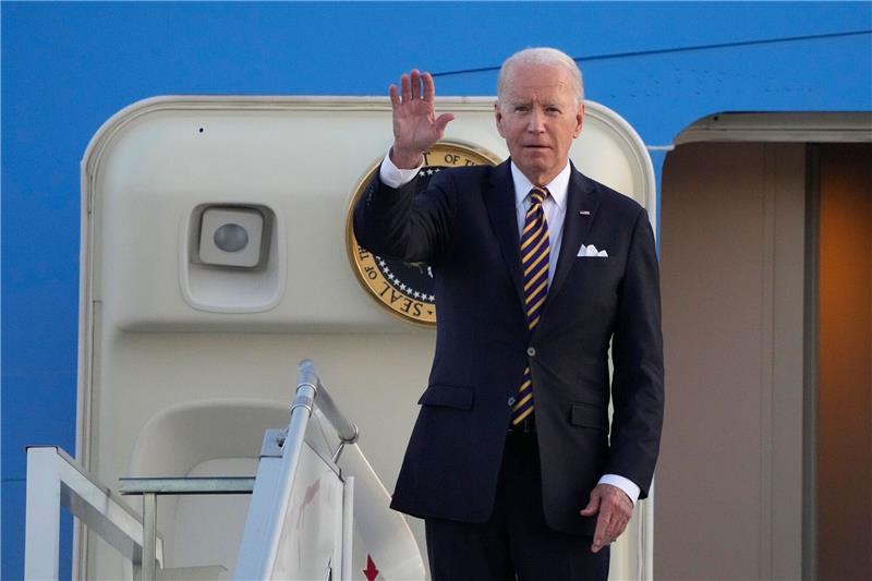 US-Präsident in Finnland: Nato war noch nie stärker US-Präsident Joe Biden bei seiner Ankunft in Helsinki.