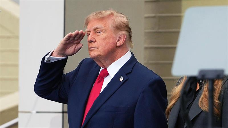 US-Präsident Trump gedenkt den Opfern der Terroranschläge vom 11. September 2001.