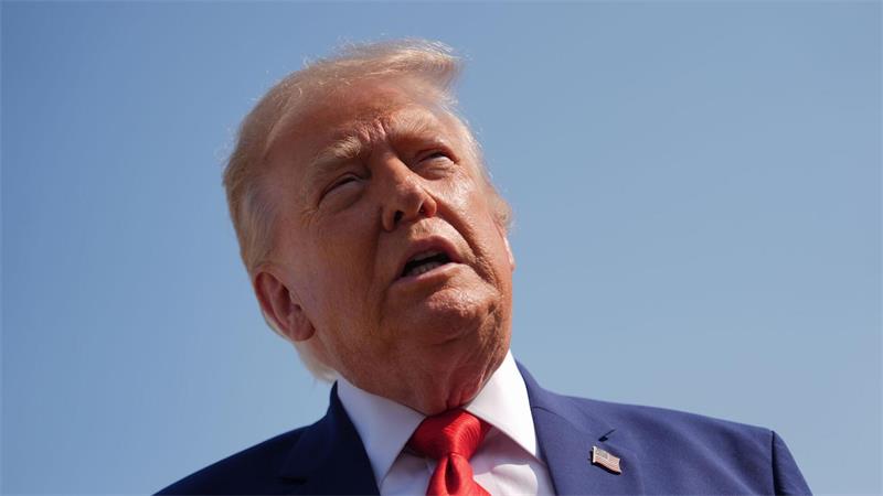 US-Senat billigt Gesetz zu neuen Russland-Sanktionen US-Präsident Trump hat bereits Unterstützung für das Gesetz signalisiert. (Archivbild)