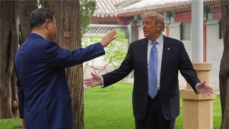 US-Präsident Trump in China