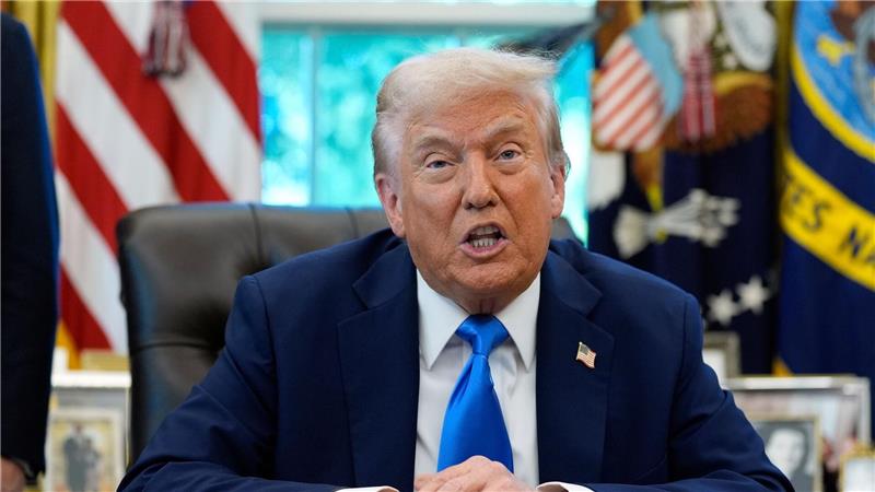 Trump sieht in negativer Berichterstattung über ihn „Betrug“ US-Präsident Trump sieht sich als Opfer einer medialen Hetzkampagne.