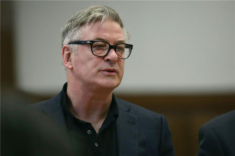 US-Schauspieler Alec Baldwin während eines Gerichtstermins in New York.