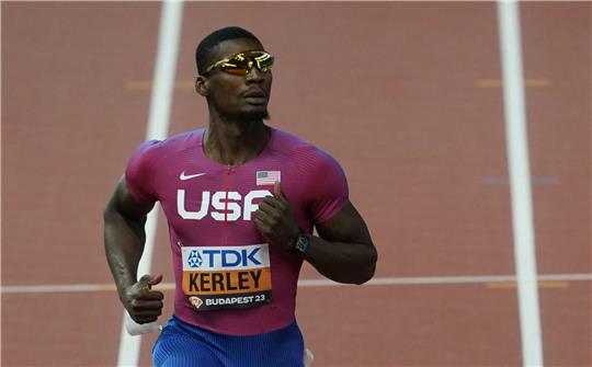 US-Sprinter Fred Kerley will seinen Titel über die 100 Meter verteidigen.