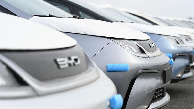 Uber-Fahrer sollen besser Konditionen für BYD-Elektroautos bekommen. (Archivbild)