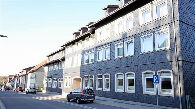 Überbleibsel: Das Gebäude des ehemaligen DRK-Altenheims in Clausthal-Zellerfeld steht zum Verkauf. Archivfoto: Neuendorf