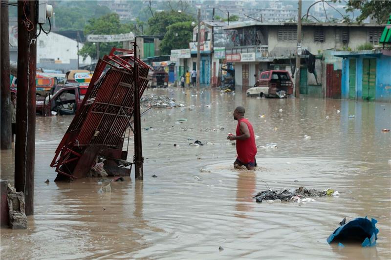 Haiti: 51 Todesopfer nach Überschwemmungen Überflutungen in Port-au-Prince.