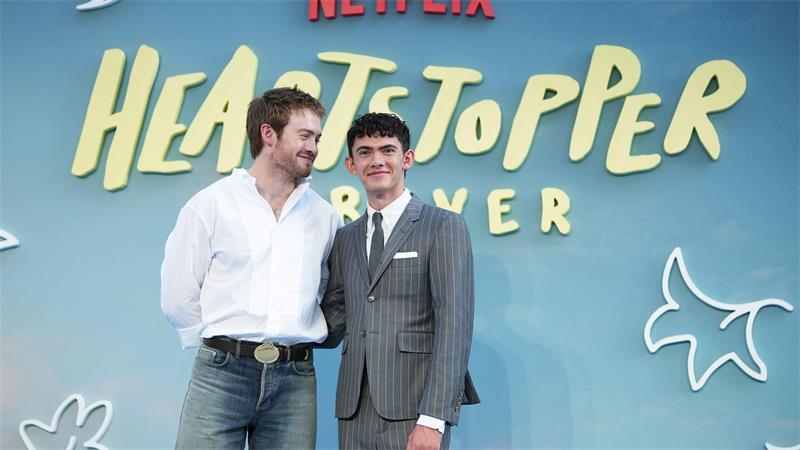 „Heartstopper“-Serienfinale: Für immer ein Paar? Überzeugend als Liebespaar: die Schauspieler Kit Connor (links) und Joe Locke. (Archivbild)