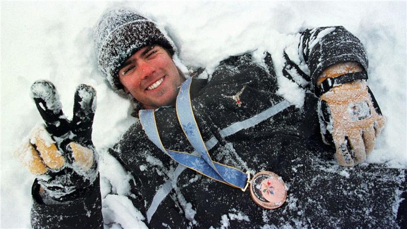 Ueli Kestenholz feierte 1998 den Gewinn von Olympia-Bronze. (Archivbild)