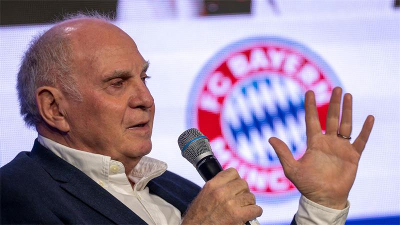 Uli Hoeneß kritisiert die UEFA. (Archivbild)