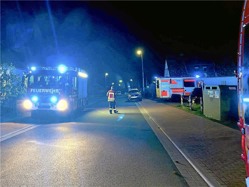 Um 4 Uhr am Morgen rückt die Feuerwehr nach Eckertal aus, der von dort gemeldete Brand ist aber nicht dramatisch. Foto: Feuerwehr
