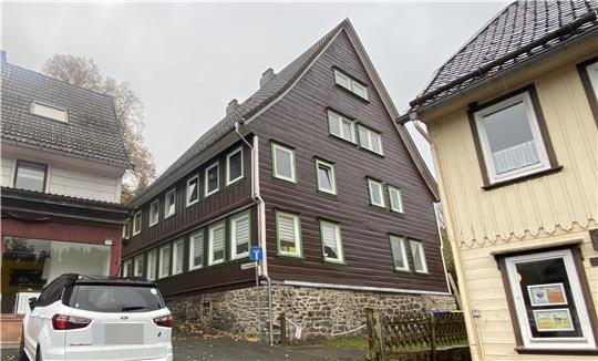 Ein denkmalgeschütztes Haus. 