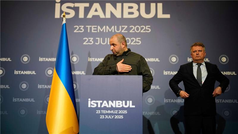 Umjerow führte ab Mai für die Ukraine Verhandlungen mit Russland und soll auch nun wieder einen Gefangenenaustausch vermitteln. (Archivbild)