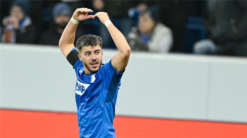 TSG-Coach Matarazzo wütend: „Hör auf mit dieser Frage“ Umut Tohumcu jubelt über den späten Ausgleich für Hoffenheim