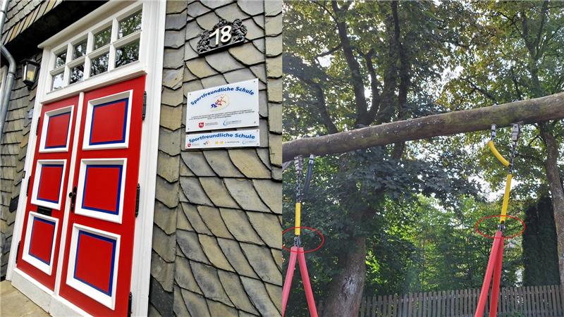 Kind nach Sabotage am Spielturm verletzt: Stadt setzt Belohnung aus Unbekannte haben Schrauben an der Schaukel der Zellerfelder Grundschule gelockert.