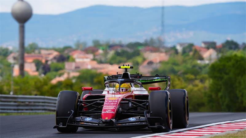 Ungarn liegt Rekordweltmeister Lewis Hamilton einfach.