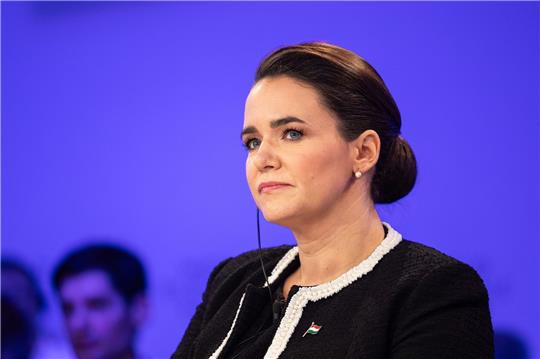 Ungarns Staatschefin Katalin Novak legt ihr Amt nieder.