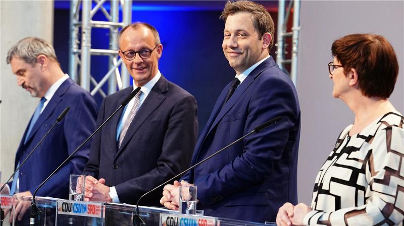 Union und SPD machen Weg für gemeinsame Regierung frei Union und SPD haben sich geeinigt.