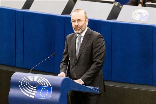 «Unsere amerikanischen Freunde mit ihren Partnern nicht alleine lassen»: Manfred Weber.