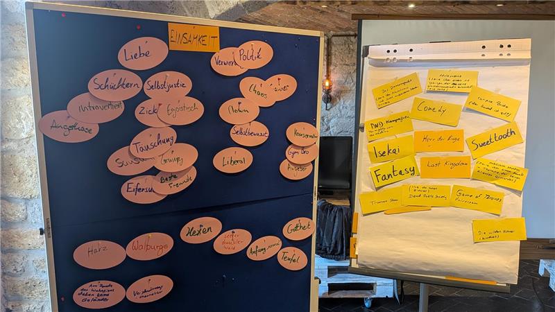 So entsteht in Bad Harzburg ein Kurzfilm von Jugendlichen Unter anderem spielt wahrscheinlich das Thema Einsamkeit eine Rolle im Film.