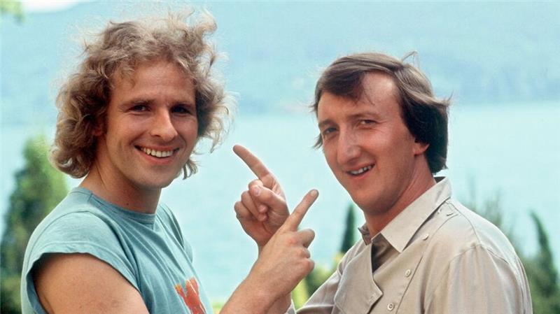 Gottschalk und Krüger beenden „Supernasen“-Podcast Unter dem Titel „Die Supernasen“ betreiben die Entertainer Thomas Gottschalk und Mike Krüger ihren Podcast nur noch bis Mitte Dezember. (Archivfoto)