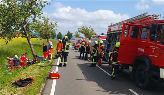 Unter den Ersthelfern befand sich ein Notarzt. Foto: Hurlemann