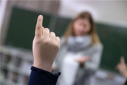 Unterricht in einer vierten Klasse der Stuttgarter Liebenauschule.