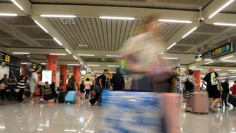 Unwetter haben für Chaos auf dem Flughafen von Mallorca gesorgt (Archivbild).