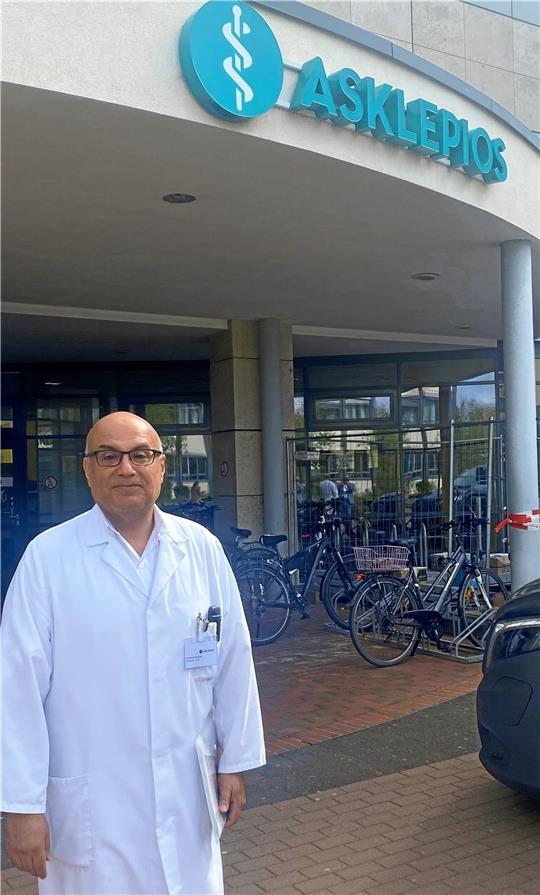 Urologe Mohamed Brageeth. Foto: Asklepios