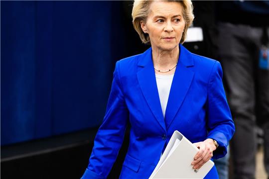 Ursula von der Leyen (CDU), Präsidentin der Europäischen Kommission.