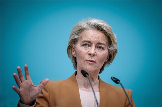 Ursula von der Leyen, Präsidentin der Europäischen Kommission.