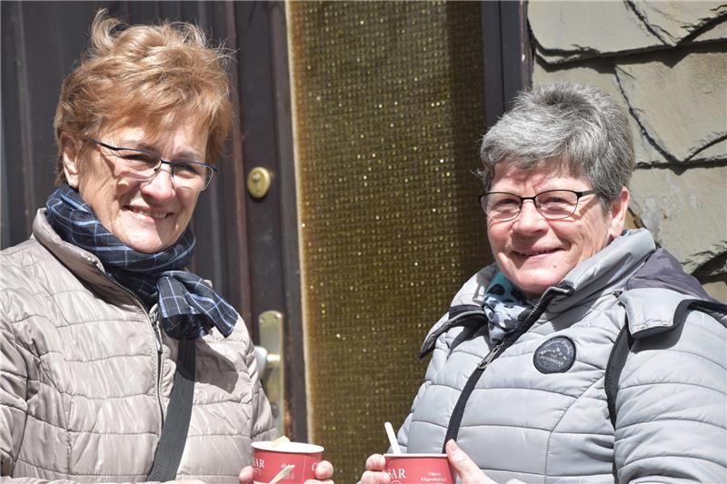 Ute Blüm und Veronika Marciniak. Foto: Alina Müller