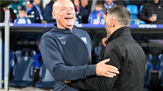 Uwe Rösler hatte bei seiner Rückkehr als Trainer nach Deutschland Grund zur Freude